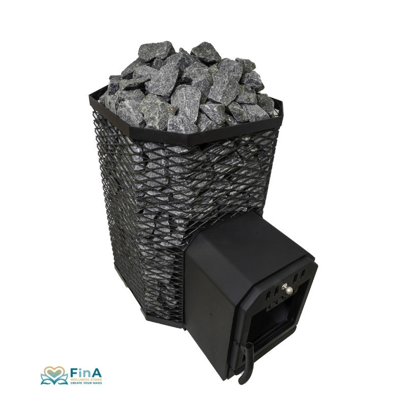 Cozy 18 TW Holzsaunaofen 10,1 kW – BimSchV2 für 9-18 m³ Saunakabinen