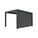 EAGO Pergola Modell 17158 – stabile 3x3 m Aluminiumpergola mit Sonnenschutzfunktion und integriertem Wasserablauf
