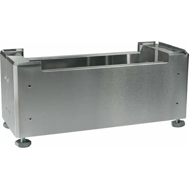 Helo Platte verstellbar für Roxx Saunaofen aus Edelstahl mit Befestigungsfüßen und innerer Kammerkonstruktion