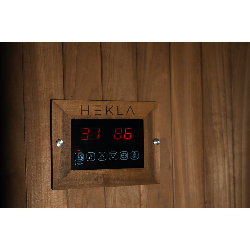 Digitale Steuerung der Hekla IR 100 Infrarotsauna 100x120 für 1 Person