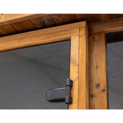 Hekla Cube Sauna Ansicht aussen tuer 2