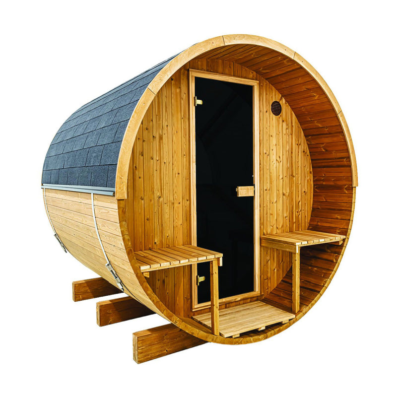 Hekla Barrel 210/250 Barrel Sauna for 4-6 Persons 