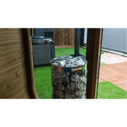 Hekla Fass Fasssauna elektrische Heizung