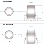 Huum-Hive-elektrischer-Saunaofen-sicherheitsabstande-6-8_5-10_5kW