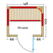 Infraworld-Infrarotkabine-Grundriss-Vario-Natura-148-Tuer-rechts