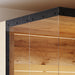 Infraworld-Sauna-Detail-schwarzer-Emailrand-mit-Glashaltern