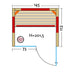 Infraworld-infrarotkabine-Grundriss-TrioSol-Glas-145-Fichte_Tuer_re