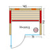 Infraworld-infrarotkabine-Grundriss-TrioSol-Glas-145-fichte-RG_Tuer_li