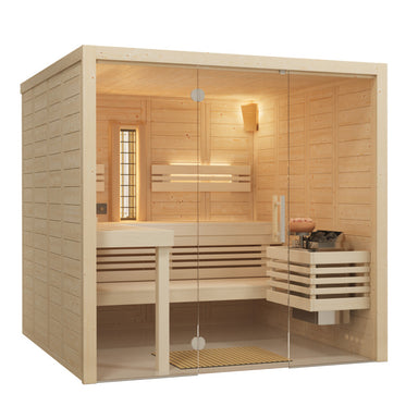 Infraworld-sauna-nach-mass-Opal-Massiv_Ansicht-links