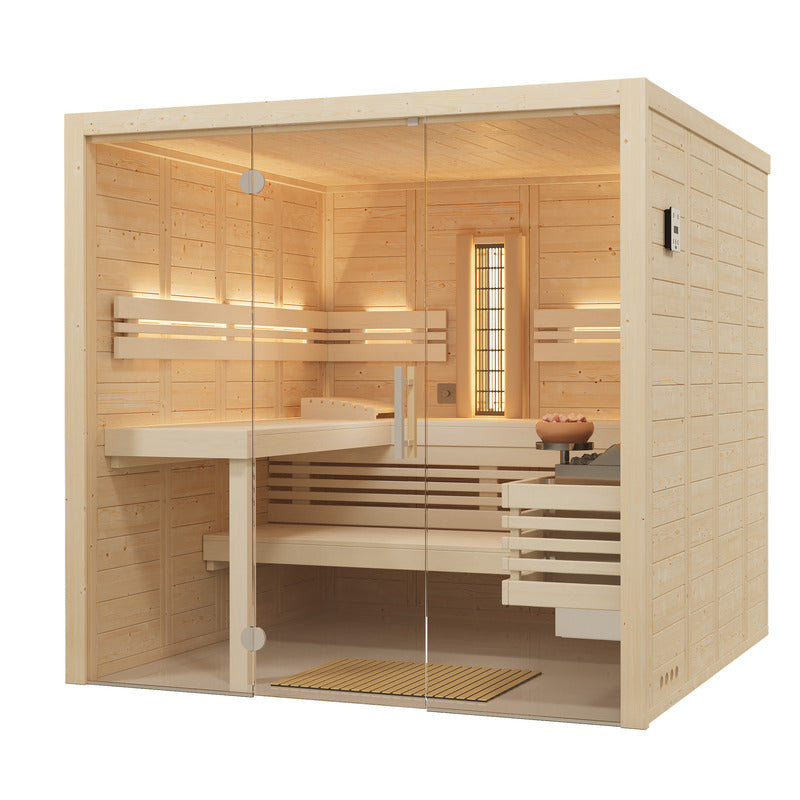 Infraworld-sauna-nach-mass-Opal-Massiv_Ansicht-rechts