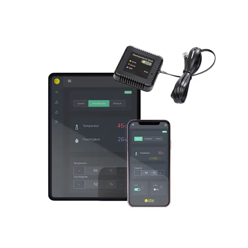 Infraworld Saunacontrol Web (B6794) – Smart sauna control via the Internet