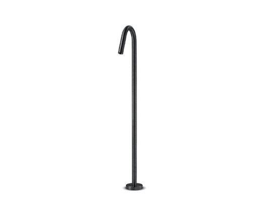 JEE-O slimline 01 Badarmatur in strukturiertem Schwarz – elegante Standarmatur für freistehende Wannen
