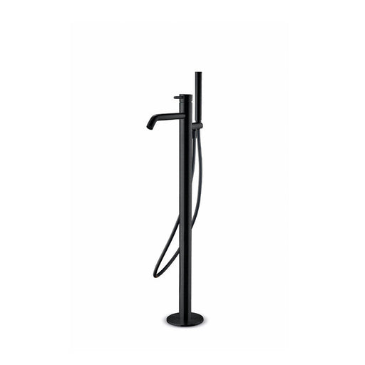 JEE-O slimline 02 Badarmatur in Structured Black – moderne Oberfläche mit strukturierter, matter Optik