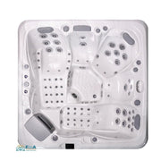 Luxus Whirlpool JJSPA Alpha 723 mit ergonomischen Massagesitzen und zahlreichen Hydrojets für ganzheitliche Entspannung