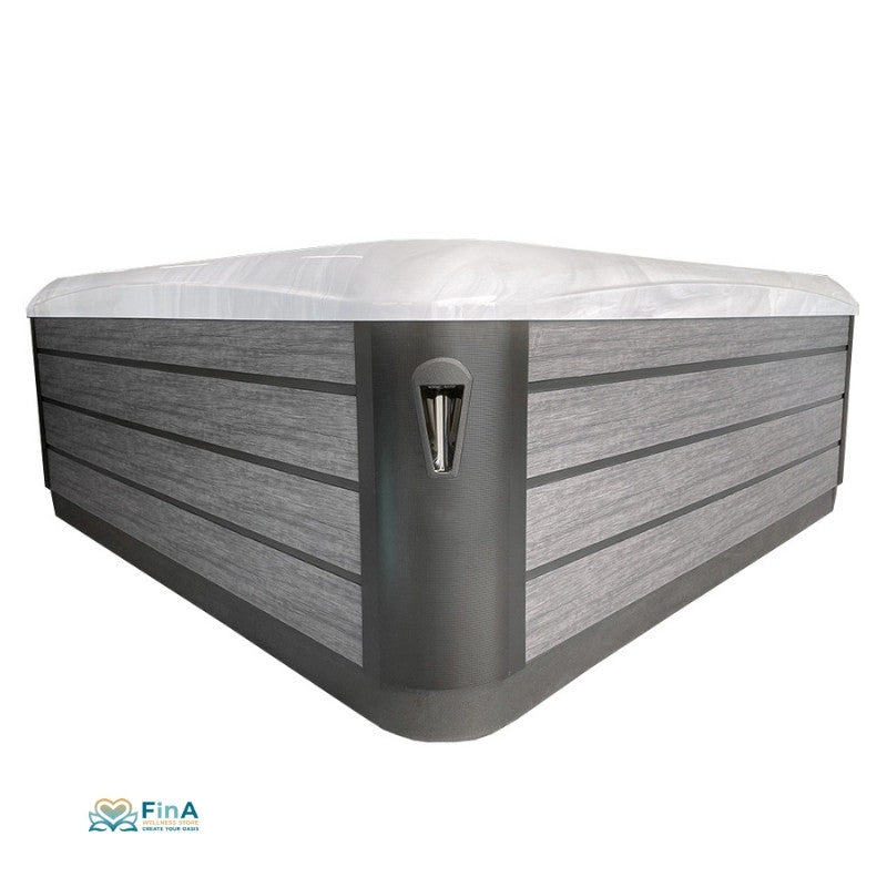 Detailansicht der Massagedüse im Whirlpool Alpha 723 – regulierbarer Jet für gezielte Rückenmassage