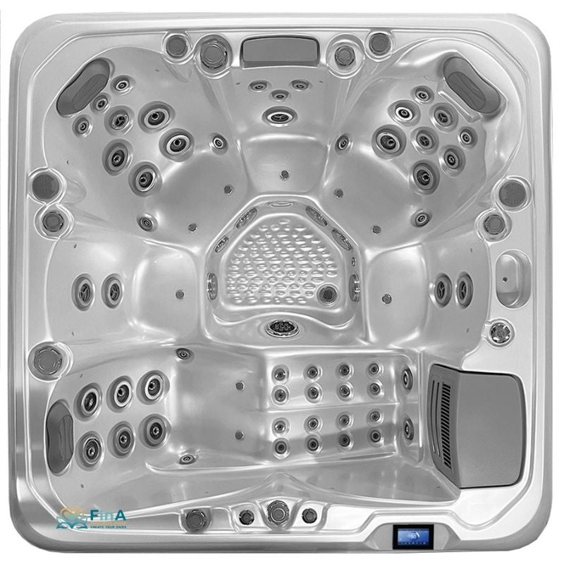 Luxus Whirlpool JJSPA Alpha 815 – Premium Jacuzzi mit vielfältigen Massagedüsen und ergonomischem Design