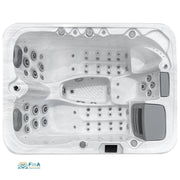 Whirlpool JJSPA Alpha 821 – exklusives Spa mit mehrfacher Liegefläche und intensiver Jetmassage