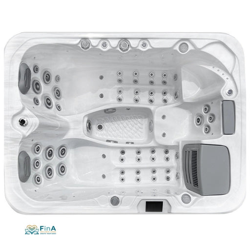 Whirlpool JJSPA Alpha 821 – exklusives Spa mit mehrfacher Liegefläche und intensiver Jetmassage