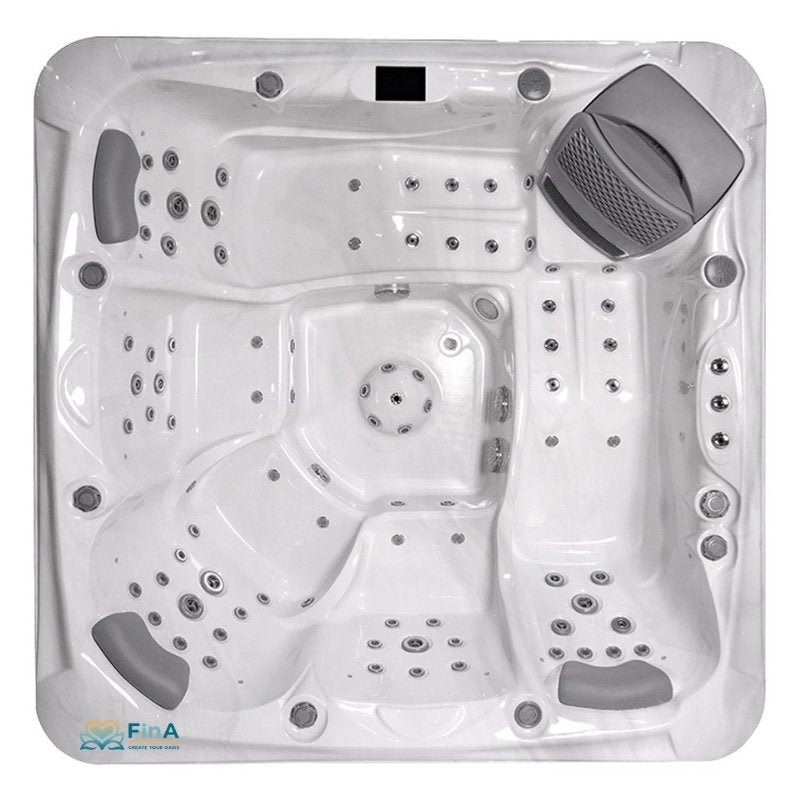 Whirlpool JJSPA Alpha 823 mit digitalem Touchscreen – modernes Luxus-Whirlpool-Display für einfache Steuerung