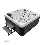 Vogelperspektive Whirlpool JJSPA Alpha 823A – großzügiges Platzangebot für 5–6 Personen mit individueller Massagefunktion