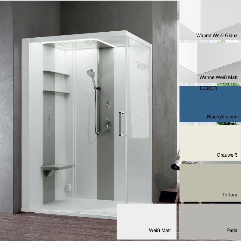 Novellini-Skill-2P-Dampfdusche-varianten