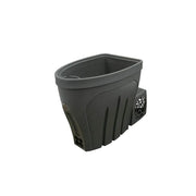 Dunkelgraues Passion Spas Revive Pro Eisbad mit ovalem Design, seitlichen Kühleinheiten und ergonomischer Formgebung für Eisbäder und Kryotherapie