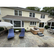 Passion Spas Refresh Whirlpool 200x200 auf privater Terrasse im Außenbereich