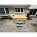 Passion Spas Refresh Whirlpool 200x200 mit isolierter Abdeckung im Garten