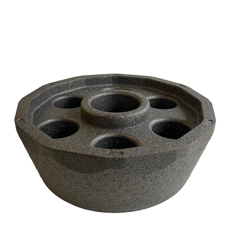  Floating Bar von Passion Spas schwimmende Minibar mit sechs Becherhaltern schwarz im Whirlpool