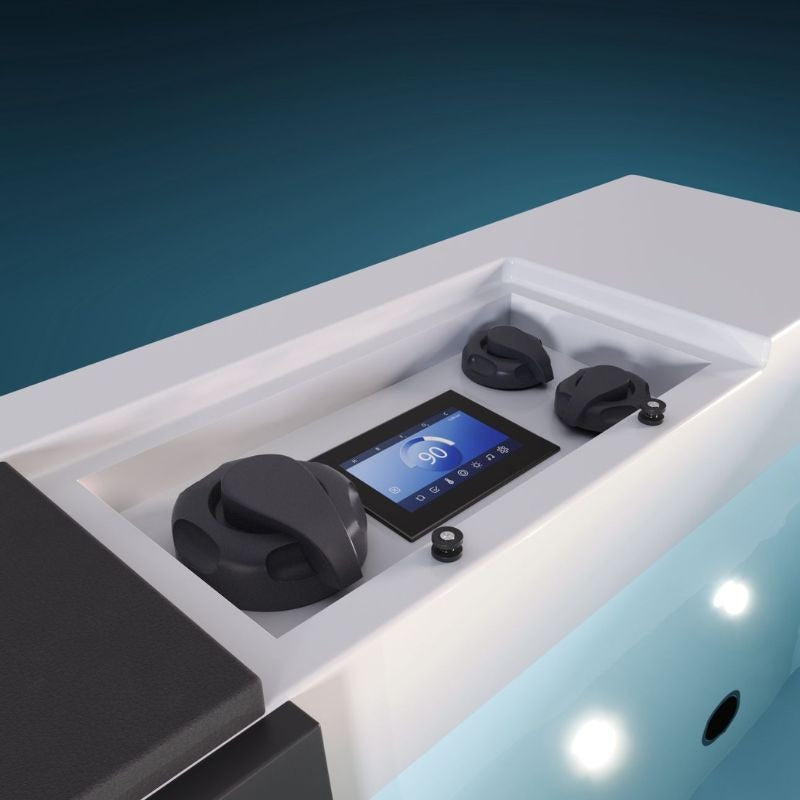Spa Touch 3 Steuerung und Bedienelemente des Platinum Spas Lounge Divine Outdoor Whirlpool 220x190x80