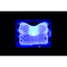 Platinum Spas Tahiti Hot Tub – eindrucksvolle Nachtansicht mit stimmungsvoller LED-Unterwasserbeleuchtung für luxuriöses Spa-Ambiente im Dunkeln