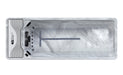 Draufsicht auf den Platinum Spas Mini Pool Hades in Sterling Silver – modernes, rechteckiges Design mit markanter Schwimmlinien-Markierung und River-Jet-System.