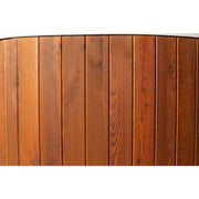 Polar Spa Standart 68 Eisbad aus Thermoholz – Detailansicht der Außenverkleidung aus Thermoholz