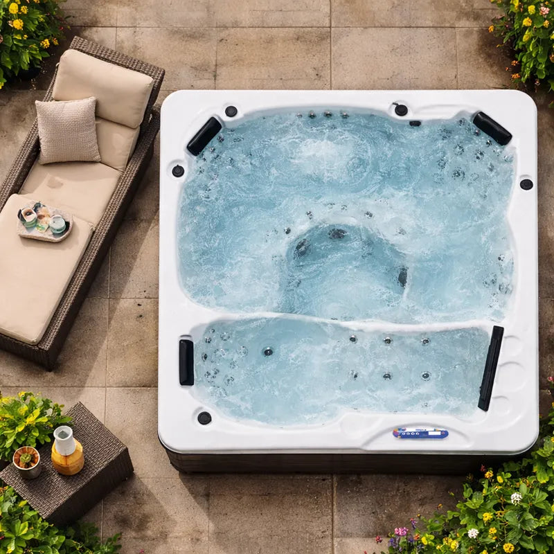 Was den Portcril Emotion 6 Outdoor Whirlpool 6-Personen Premium Spa auszeichnet