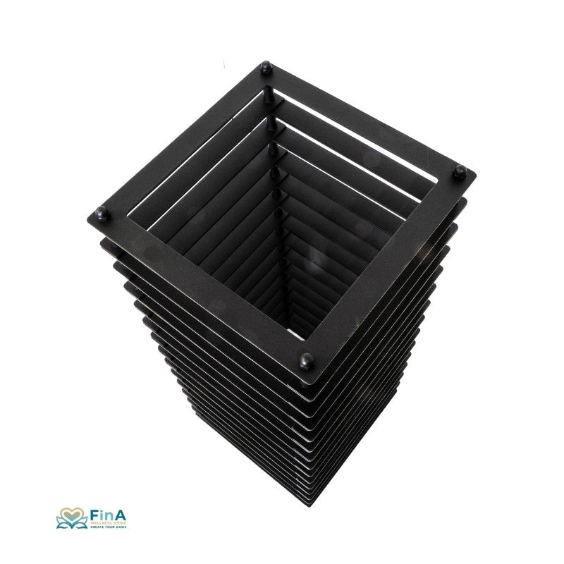 Cozy Quattro H500 & H700 Steinkorb aus Edelstahl