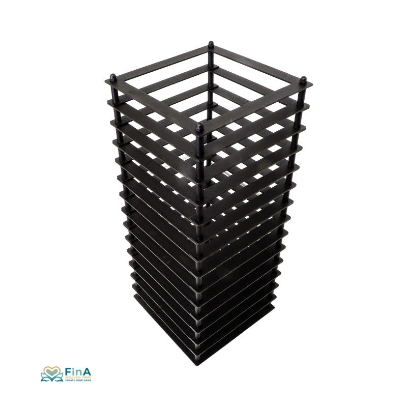 Cozy Quattro H500 & H700 Steinkorb aus Edelstahl