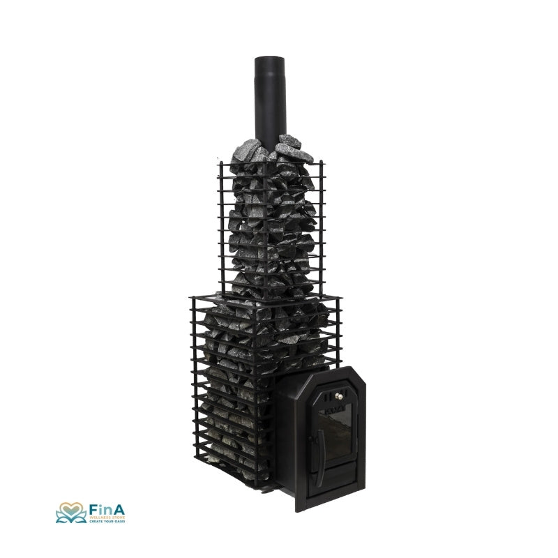 Cozy Quattro H500 & H700 Steinkorb aus Edelstahl