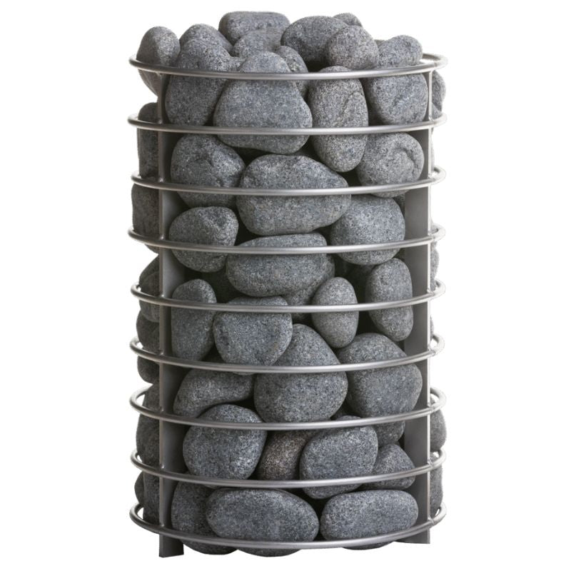 Huum stone basket for wood-fired HIVE sauna heaters