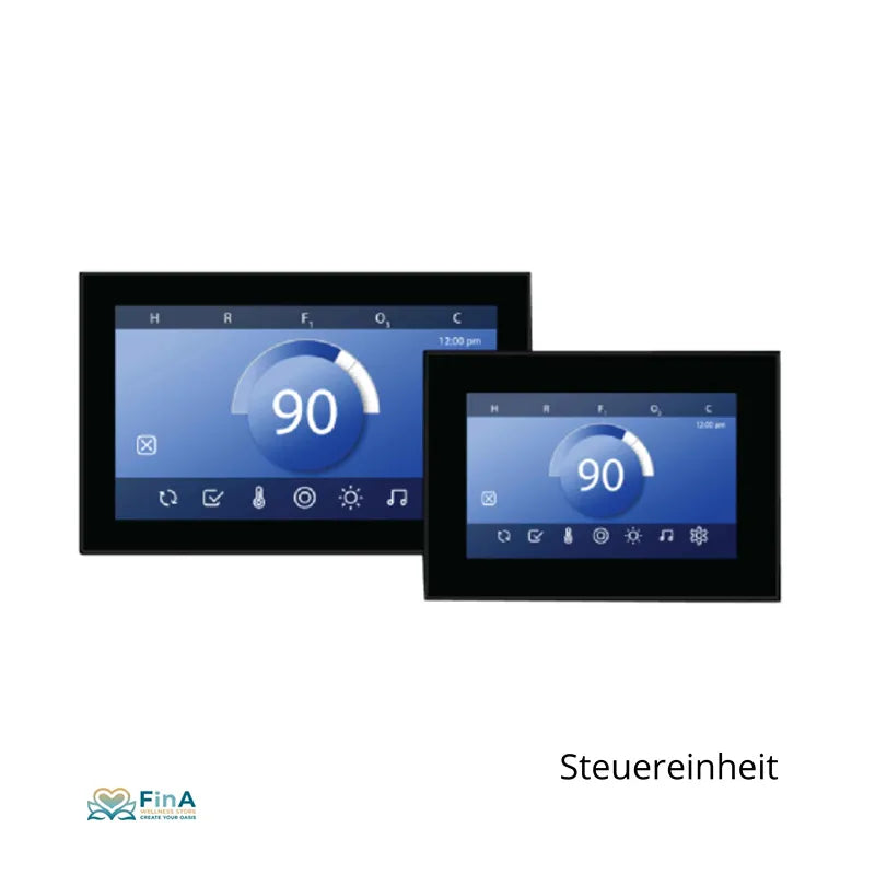 Steuerungseinheit für Whirlpool JJSPA Alpha 9041 – digitales Bedienfeld mit Temperatur- und Lichtsteuerung