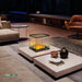 The Flame CUBE 50 in Wohnzimmer-Ambiente
