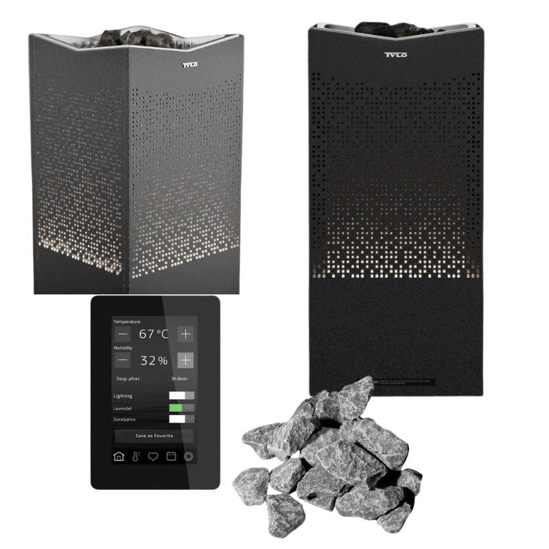 Tylö Crown Saunaofen | inkl. Steine & Elite Steuerung (6–10 kW)