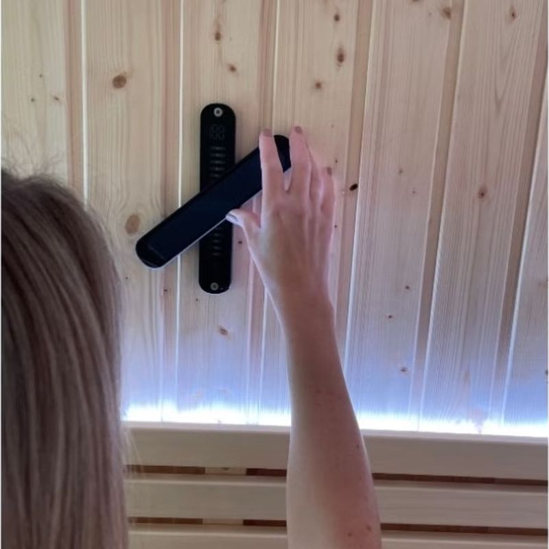 Tylö Digital Sauna Hourglass | LED timer with temperature and humidity measurement