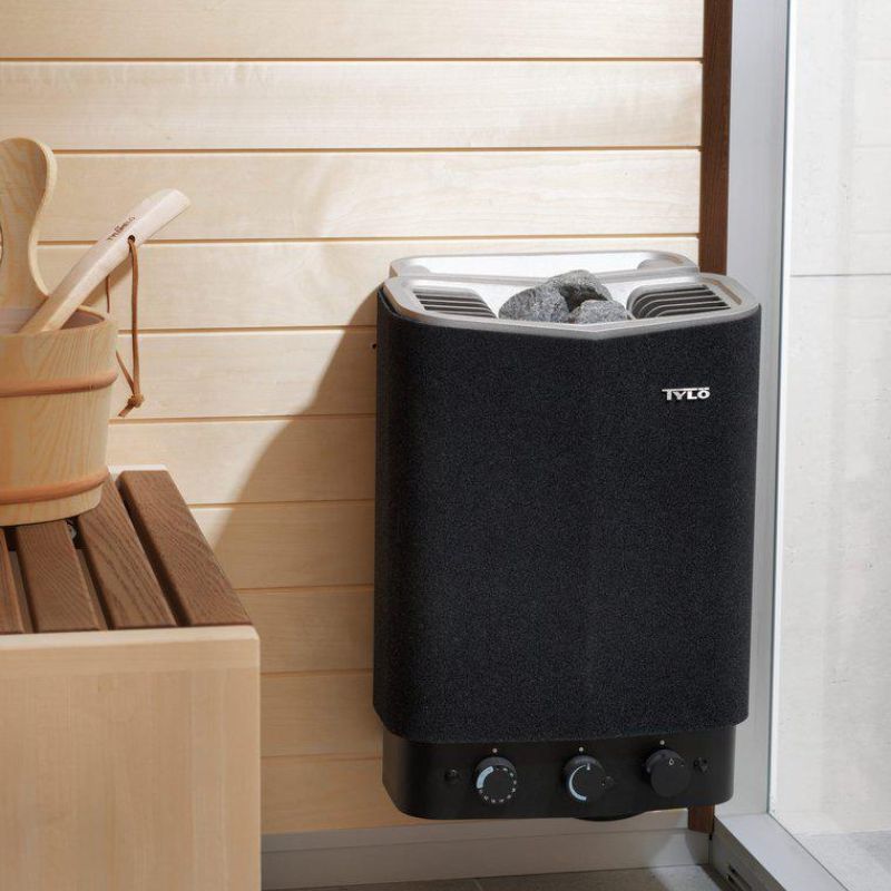 Tylö Sense Combi Sport Compact Saunaofen inkl. Steine | integrierte Steuerung