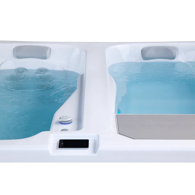 Wellis Iceland Duo Pro Eisbad & Hot Tub 220x220x76 für 2 Personen