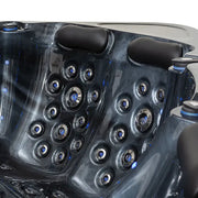 AWT Außenwhirlpool IN-803 extreme 235x235 Massagedüsen mit LED-Beleuchtung Nahaufnahme