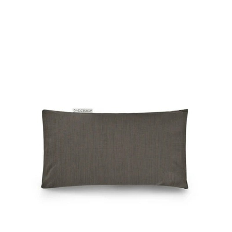 Freigestellte Ansicht des Badesofa Fußkissens in Mocha