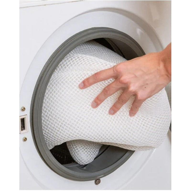 Innenkissen des BADESOFA Rückenkissens wird pflegeleicht in der Waschmaschine gereinigt – hygienisch & einfach.