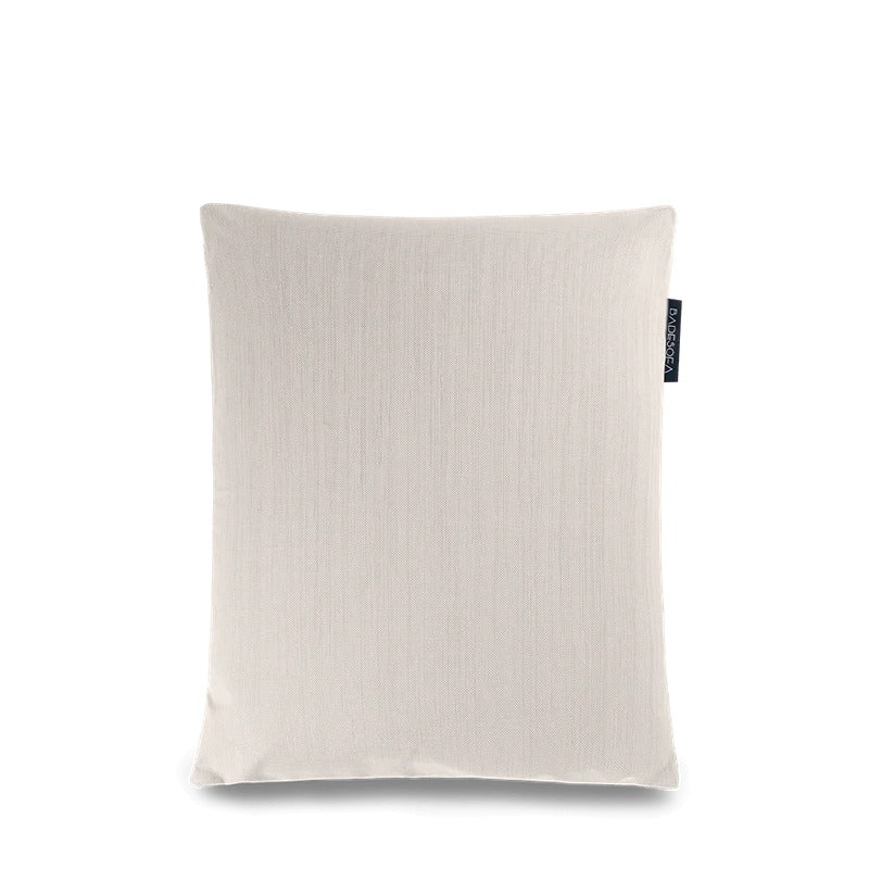 Freisteller des Badesofa Rückenkissens in Beige – hochwertige Verarbeitung und stilvolles Design