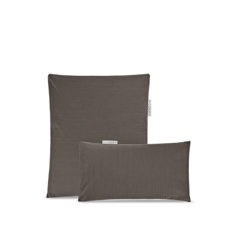 Badesofa Rückenkissen-Set in Braun – natürliches Design für harmonische Badeerlebnisse