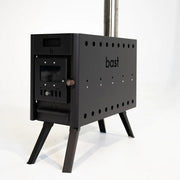 Tragbarer Edelstahl-Saunaofen der Bast Näver Deluxe Zeltsauna